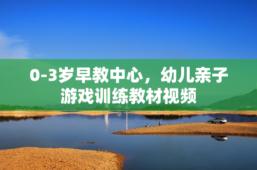 0-3岁早教中心，幼儿亲子游戏训练教材视频