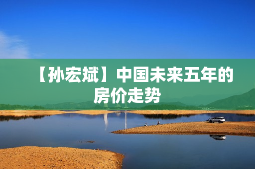 【孙宏斌】中国未来五年的房价走势