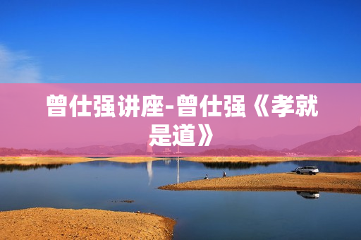 曾仕强讲座-曾仕强《孝就是道》