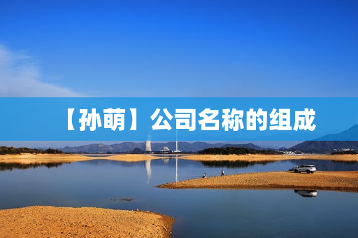 【孙萌】公司名称的组成