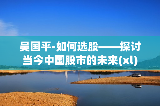 吴国平-如何选股——探讨当今中国股市的未来(xl)