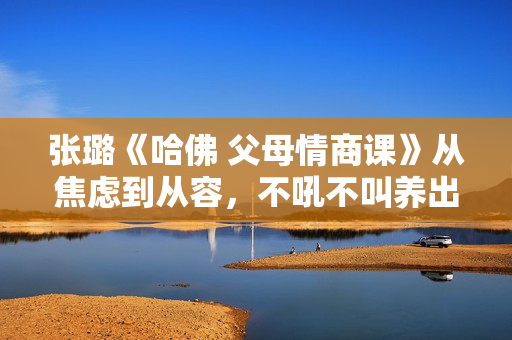 张璐《哈佛 父母情商课》从焦虑到从容，不吼不叫养出好孩子
