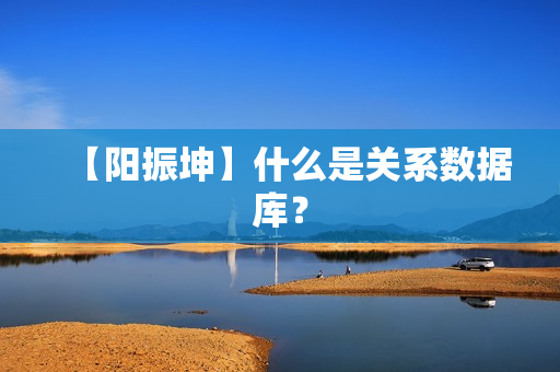 【阳振坤】什么是关系数据库？