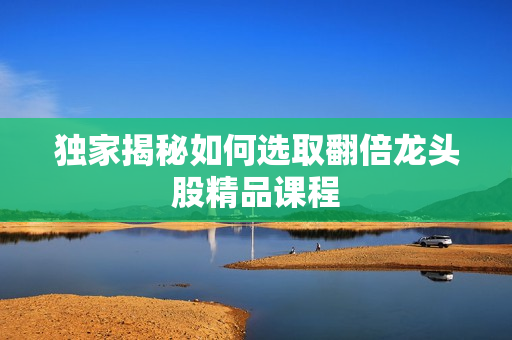 独家揭秘如何选取翻倍龙头股精品课程
