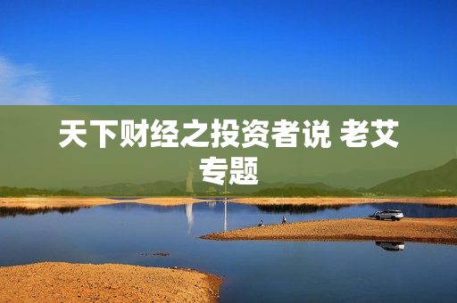 天下财经之投资者说 老艾专题