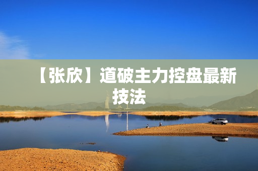 【张欣】道破主力控盘最新技法