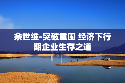 余世维-突破重围 经济下行期企业生存之道