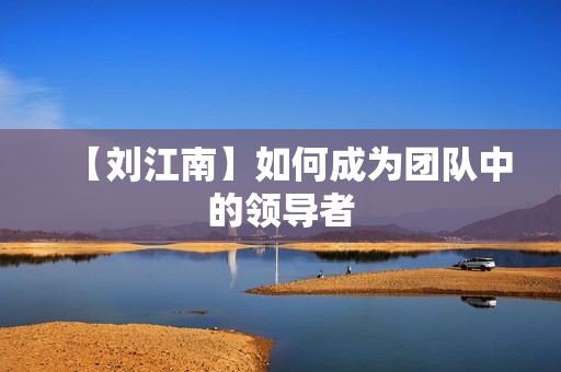 【刘江南】如何成为团队中的领导者