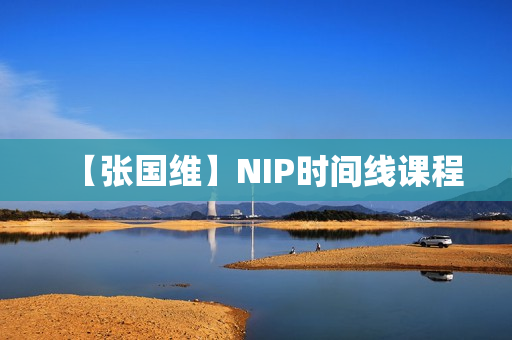 【张国维】NIP时间线课程