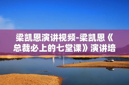 梁凯恩演讲视频-梁凯恩《总裁必上的七堂课》演讲培训视频