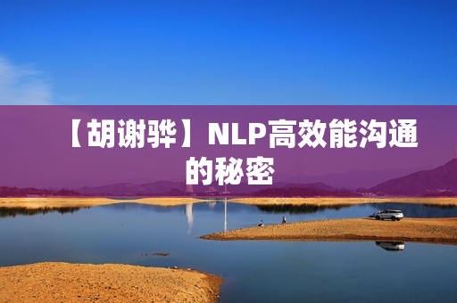 【胡谢骅】NLP高效能沟通的秘密