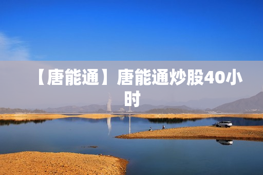 【唐能通】唐能通炒股40小时