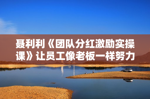 聂利利《团队分红激励实操课》让员工像老板一样努力工作