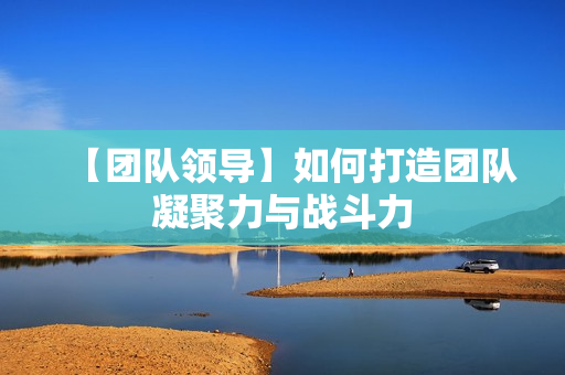 【团队领导】如何打造团队凝聚力与战斗力