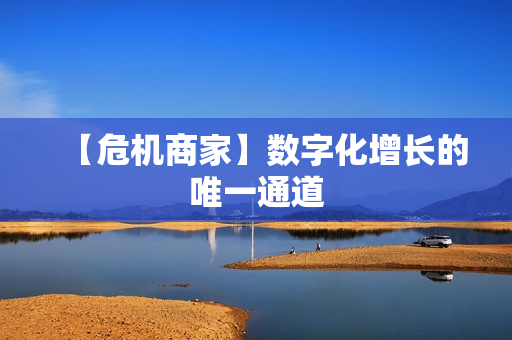 【危机商家】数字化增长的唯一通道