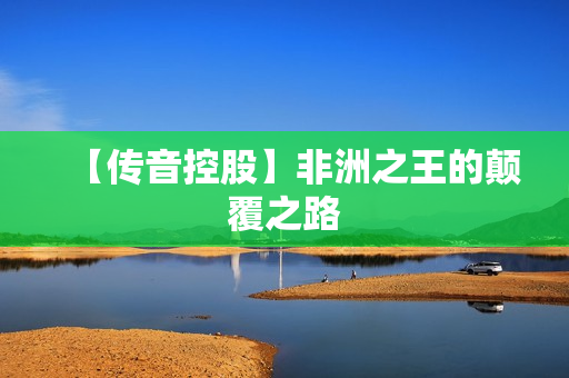 【传音控股】非洲之王的颠覆之路
