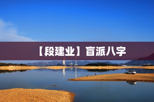 【段建业】盲派八字  第1张