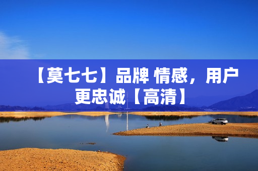 【莫七七】品牌 情感，用户更忠诚【高清】
