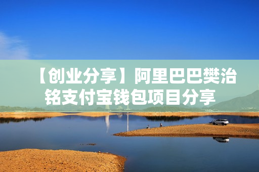 【创业分享】阿里巴巴樊治铭支付宝钱包项目分享