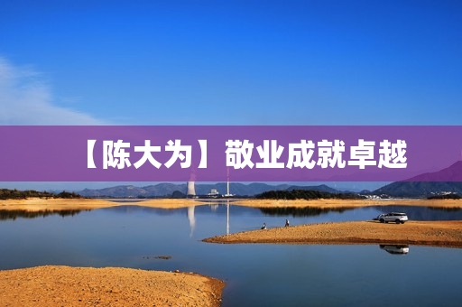 【陈大为】敬业成就卓越