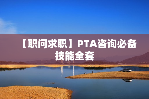 【职问求职】PTA咨询必备技能全套