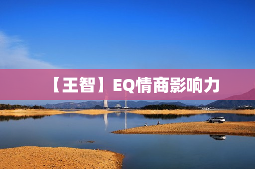 【王智】EQ情商影响力