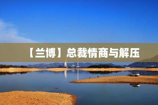 【兰博】总裁情商与解压