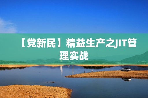 【党新民】精益生产之JIT管理实战