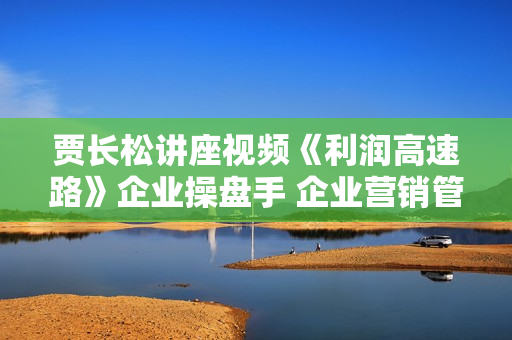 贾长松讲座视频《利润高速路》企业操盘手 企业营销管理