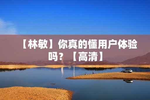 【林敏】你真的懂用户体验吗？【高清】