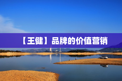 【王健】品牌的价值营销