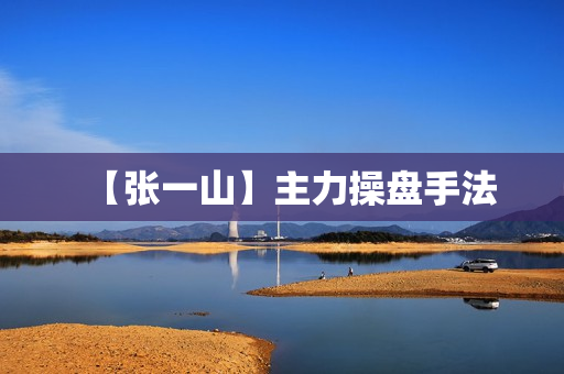 【张一山】主力操盘手法