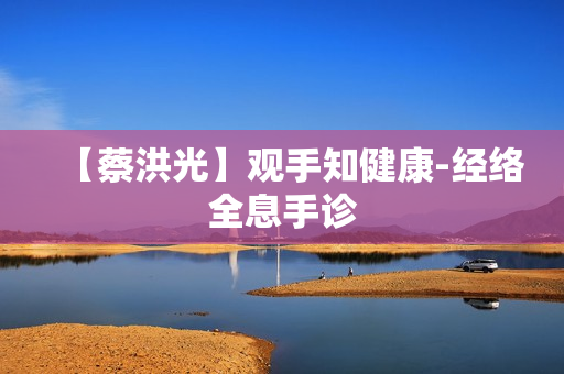 【蔡洪光】观手知健康-经络全息手诊