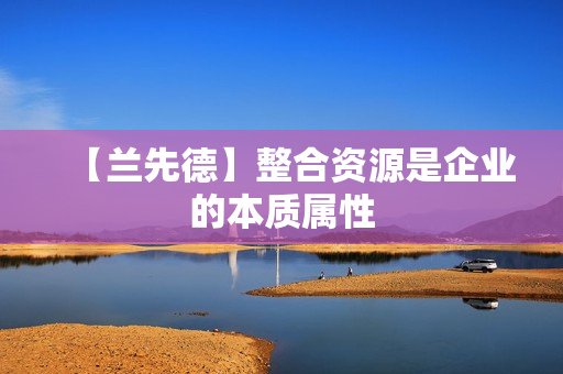 【兰先德】整合资源是企业的本质属性
