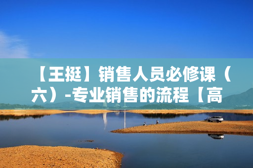 【王挺】销售人员必修课（六）-专业销售的流程【高清】  第1张
