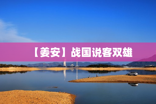 【姜安】战国说客双雄