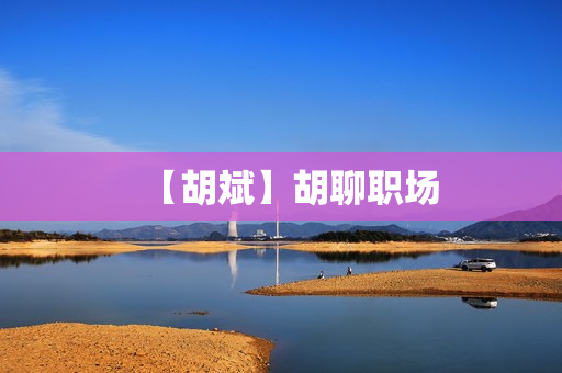 【胡斌】胡聊职场