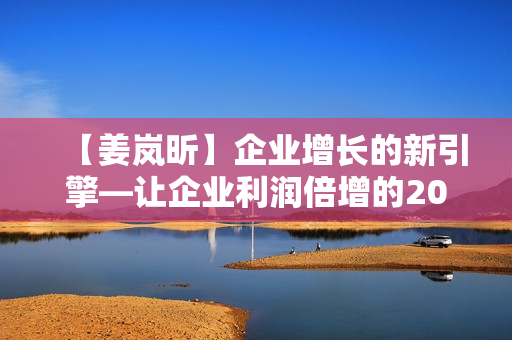 【姜岚昕】企业增长的新引擎—让企业利润倍增的20种策略