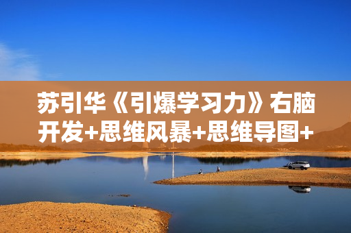 苏引华《引爆学习力》右脑开发+思维风暴+思维导图+快速阅读+快速记忆