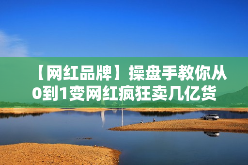 【网红品牌】操盘手教你从0到1变网红疯狂卖几亿货