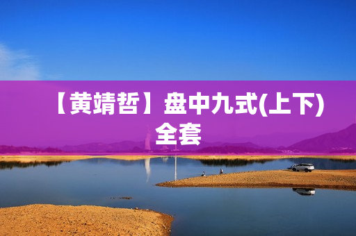 【黄靖哲】盘中九式(上下)全套