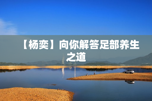 【杨奕】向你解答足部养生之道