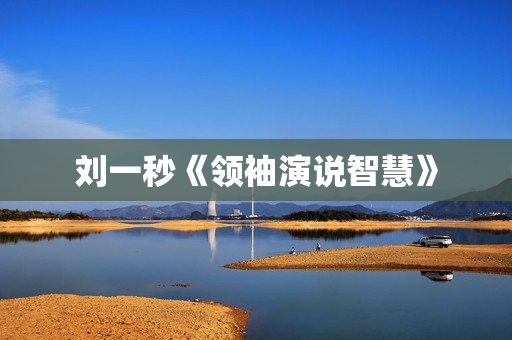 刘一秒《领袖演说智慧》