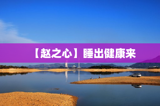 【赵之心】睡出健康来