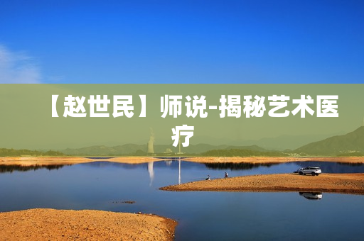 【赵世民】师说-揭秘艺术医疗