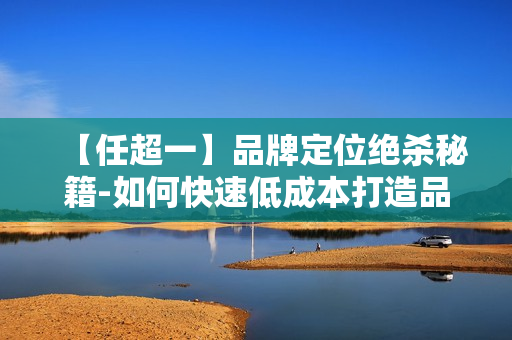 【任超一】品牌定位绝杀秘籍-如何快速低成本打造品牌