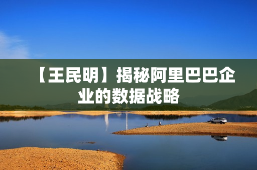 【王民明】揭秘阿里巴巴企业的数据战略