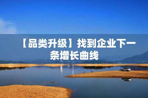 【品类升级】找到企业下一条增长曲线