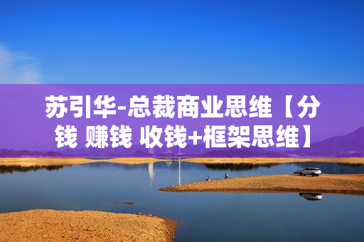 苏引华-总裁商业思维【分钱 赚钱 收钱+框架思维】
