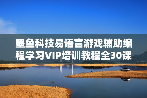 墨鱼科技易语言游戏辅助编程学习VIP培训教程全30课 -